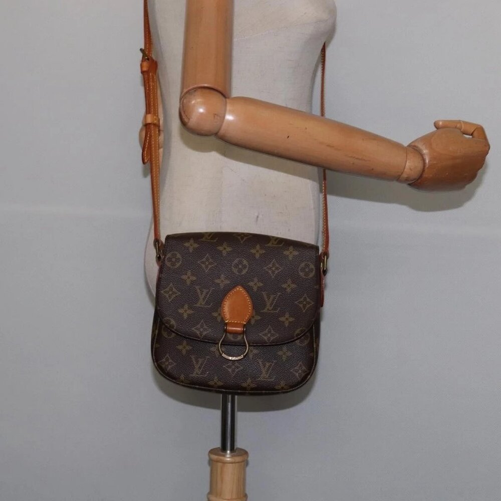LOUIS VUITTON Monogram Saint Cloud MM Shoulder Bag M51243 LV Auth ep11130 - Picture 14 of 16